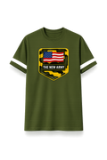 NEW ARMY” Camo Contrast Tee