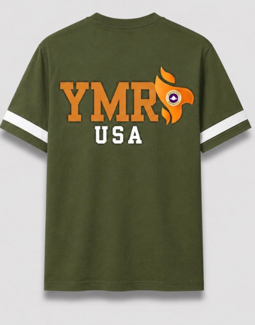 NEW ARMY” Camo Contrast Tee